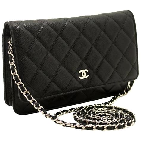 chanel cross body handbags|chanel black shoulder bag.